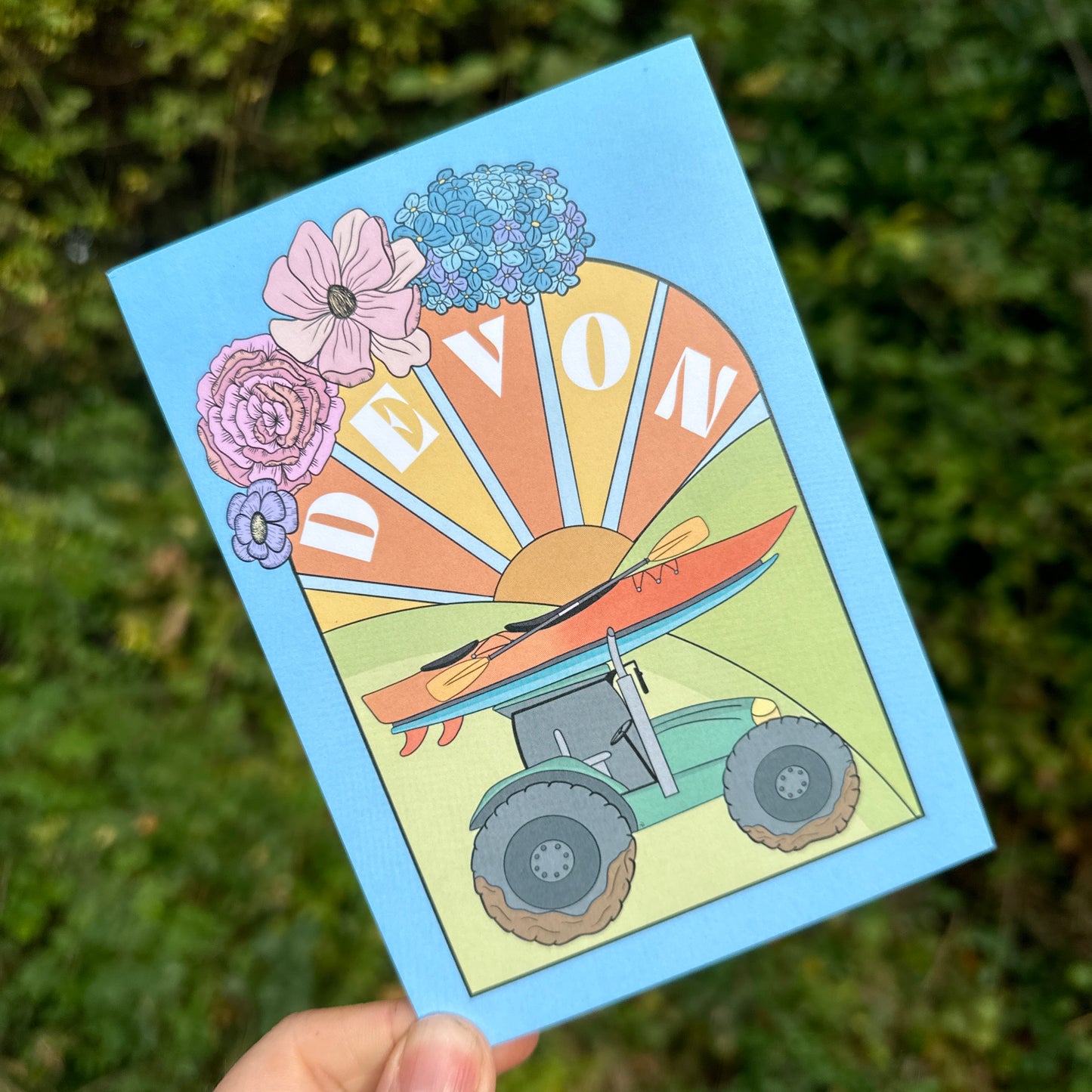 Devon County Quirks Postcard